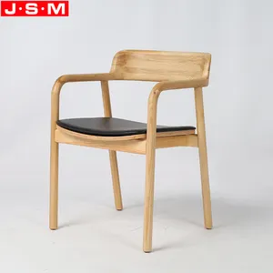 Высококачественное кресло с подушкой, пепельный таймер, деревянный обеденный стул для ресторана