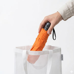 Paraguas automático de 19 pulgadas 6k con apertura y cierre automáticos, resistente al viento, fácil de abrir y cerrar, de alta resistencia. - Product Image 6