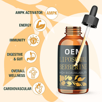 Greenpie OEM Berberine Capsules, Complément Alimentaire à Base d'Extrait Herbal Complexe HCL, Usage Adulte, Déconseillé aux Femmes Enceintes