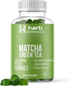 OEM/ODM Private Label Matcha Gummies Good for Healthcare Supplements - Product Image 1