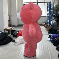 Déguisement Mascotte Ourson Gonflable en Peluche Drôle – Vêtement de Poupée Ours Anime Coloré Tenue Cosplay Combinaison