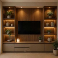 Meilleur meuble TV avec foyer, console TV avec foyer, centre de divertissement à domicile avec armoire de rangement