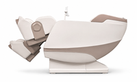 Fauteuil de massage corps entier Space Walk Stretch SL Track Zéro Gravité avec rouleau chauffant pour les pieds, Bluetooth, inclinable, pour le bien-être à domicile