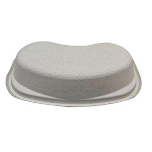 Polpa biodegradabile 700 ml Emesis rene bacinella usa e getta in cartone usa e getta piatti a forma di rene piatto a forma di rene - Product Image 4