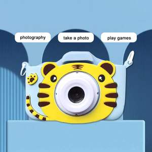 Appareil photo numérique pour enfants Tiger avec écran de 2,0 pouces, angle large de 180 degrés, jouet éducatif, cadeau d'anniversaire ou de Noël pour les garçons et les filles - Product Image 4