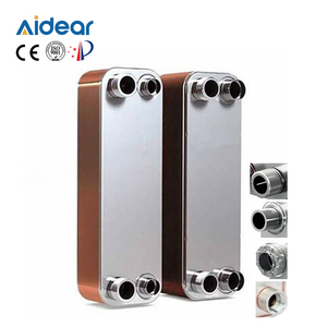 Échangeur de chaleur à plaques brasées en cuivre en acier inoxydable 304 316L, haute efficacité, faible <span class=keywords><strong>entretien</strong></span>, 220V/380V, fourni par l'usine - Product Image 1