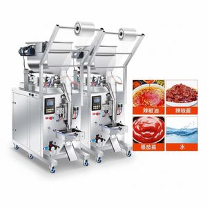 Vertical Packing Jelly Making Machine Small Business Filling Ketchup Honey Food Beverage Honey Equipment Sachet Sealing Bags - Product Image 1