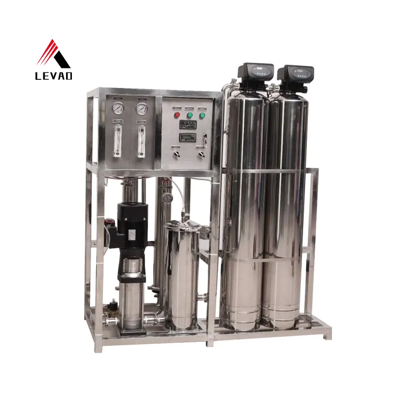 Mesin Pemurni Air Murni Sistem RO 500L/H Osmosis Otomatis Industri untuk Komersial