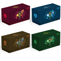 Coffret Cadeau de Cartes à Collectionner Spirit Mask – Cartes Holographiques Dark Fantasy – Collection Illustrée Créatures Mystérieuses – Pack de Cartes Scellé