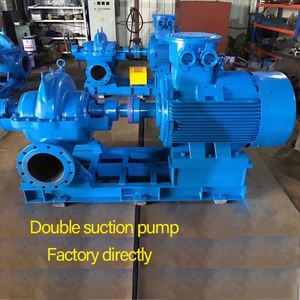 Electric Motor 10hp Irrigation <b>Pump</b> Large Flow Industrial Double <b>Suction</b> Water <b>Pumps</b> - Product Image 3