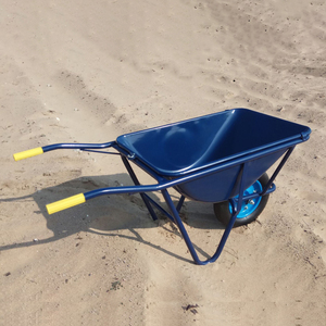 Monocycle épaissi chantier de construction agricole brouette transport léger ordures ménagères chariot chariot de manutention - Product Image 2
