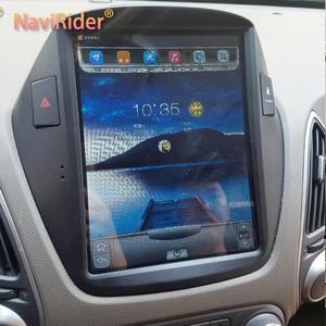 Radio de Coche Android de 10.4 Pulgadas Estilo Tesla 2DIN, Reproductor Multimedia de Video, Navegación GPS para Hyundai Tucson IX35 2009-2015, Unidad Principal - Product Image 1