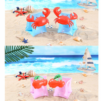 Brassard de natation gonflable 3D, motif animal de dessin animé