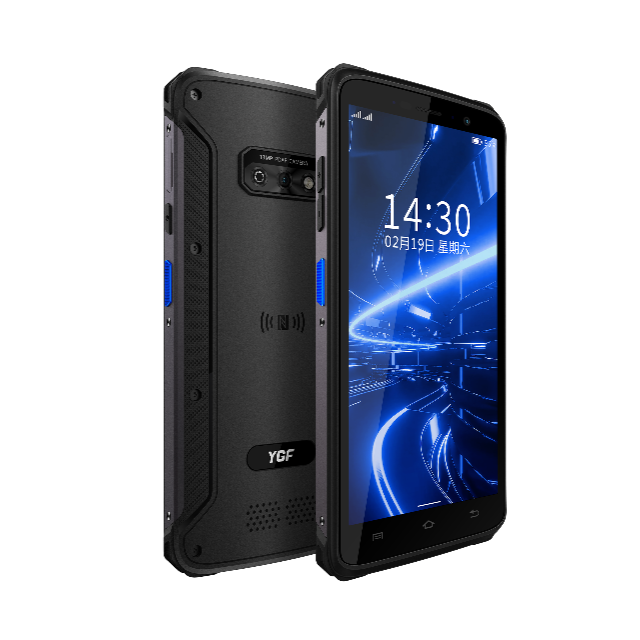 YGF F20 Android 5.5-Inch Rugged PDA NFC RFID Reader 2D Barcode Scanner for 5.0 WIFI IP67 Octa-core 2.0GHz 4GB+64GB Stock