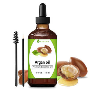 Aceite de Argán marroquí prensado en frío orgánico puro 100% para Aceite de Masaje para el cuidado de la piel y el cuerpo del cabello - Product Image 4