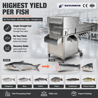 Découpeuse de Tête de Poisson à Grande Capacité SUS304 Poisson Entier Rendement Élevé en Chair pour Tilapia Pangasius Carpe
