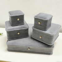 Ensemble d'emballages de luxe pour bijoux en gros, boîtes portables personnalisées plaquées or, emballages cadeaux raffinés par ZXF