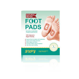 Parche para Pies de Ajenjo <span class=keywords><strong>con</strong></span> Jengibre y Vinagre de Bambú, Alivia la Fatiga, Deshumidifica, Ayuda para Dormir, Descompresión, Cuidado de los Pies - Product Image 6