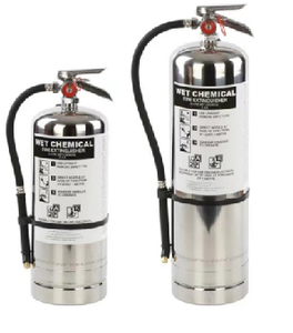 เครื่องดับเพลิงสแตนเลสแบบพกพาวัสดุ304 SUS เครื่องดับเพลิงเคมีแบบเปียกสำหรับใช้ในห้องครัว - Product Image 5