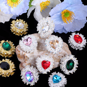 2025 New Design Love Rhinestone Crystal Heart Beads for Pens <b>DIY</b> Jewelry Phone Chains <b>Accessories</b> - Product Image 2