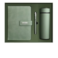 Coffrets Cadeaux d'Entreprise de Haute Qualité pour Cérémonie d'Ouverture : Ensemble Agenda A5 Personnalisé, Stylos de Luxe, Reliure Cousue, Bouteille d'Eau et Carnet