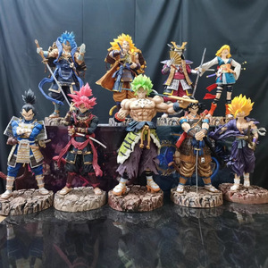 Figura <span class=keywords><strong>de</strong></span> PVC a Gran Escala <span class=keywords><strong>de</strong></span> la Serie GK Warrior: Goku, Gohan, Broly, Vegeta, para Coleccionistas - Product Image 3