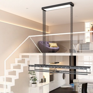 Customized electric drying rack for ultra-high houses, extended and raised lifting drying rack villa - Product Image 2