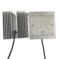 Modules d'éclairage LED haute puissance 25W 50W 60W, carte PCB 5050 avec lentilles et alimentation Mean Well