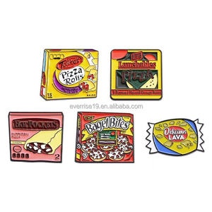 Artisanat en métal personnalisable populaire mignon drôle «je suis le Snack Punky» dur doux émail broche Snack drôle épinglettes accessoire - Product Image 5