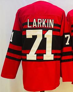 Camisetas de Hockey sobre Hielo Personalizadas de Fábrica OEM, Bordado con Nombre del Equipo, Impresión por Transferencia de Calor, 100% Poliéster, Uniforme Unisex para Adultos - Product Image 6