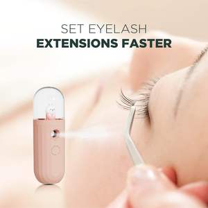 <span class=keywords><strong>Nano</strong></span> Mister Kirpik Nebulizatörü Yüz Nemlendirici Soğuk Buharlı Püskürtücü Pratik Buhar Püskürtücü USB Pil 20ML Tank Taşınabilir Mini Tasarım Derinlemesine Nemlendirme - Product Image 2