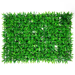 Vertical Boxwood Hedge Synthetic Grass Panel Artificial Fence Screen