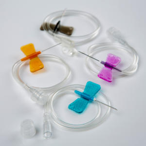 ชุดเข็มสำหรับหนังศีรษะสำหรับแพทย์ชุดเข็มผีเสื้อ18g 22g 23g 27g - Product Image 1