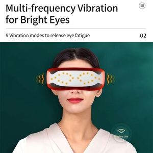 Máscara Recargable con Calor y Vibración para Ojos Secos, <span class=keywords><strong>Migraña</strong></span>, Insomnio, Ojos Hinchados, Máscara para Relajación y Alivio del Estrés - Product Image 6