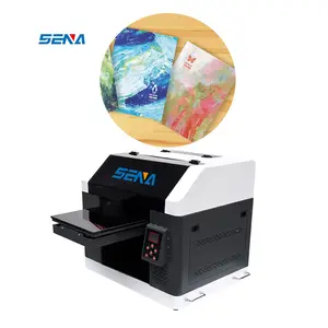 High Resolution 3D Digital 30*45cm Small A3 UV Inkjet Flatbed Printer for Leather PVC Tiles Wood Phone Case for Small Business