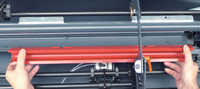 Tour CNC de type suisse LNS Alpha 320 S3 à haute stabilité et haute efficacité avec chargeur de barres automatique pour barres longues