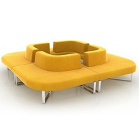 Sofá Cama Plegable para Piso, Modelo Public Chair Canada, Proveedor de Guangzhou