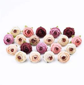 Vente en gros de grandes têtes de pivoines artificielles pour la décoration de mariage - Product Image 3