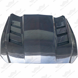 Cubierta de Fibra de Carbono de Alta Calidad para el Capó del Motor, con Orificios, para <span class=keywords><strong>Mustang</strong></span> 15-17, Modificación AC - Product Image 1