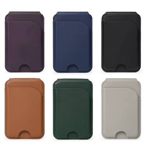 재고 있음 아이폰용 자석 지갑 스탠드 가죽 폰 지갑 카드 홀더 아이폰 17/16/15/14/13/12 및 MagSafe 케이스 호환 - Product Image 6