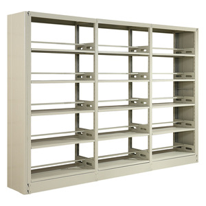 Estantería de exhibición de varios niveles para <span class=keywords><strong>biblioteca</strong></span> y equipo, estante de diseño de muebles, puerta corredera de Metal, Popular - Product Image 2