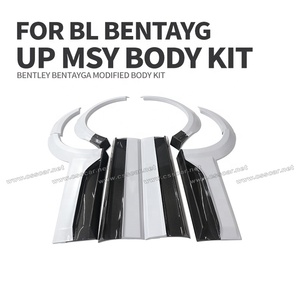 Jupes latérales de capot en Fiber de carbone, pièces détachées pour voiture, pare-chocs avant, roue à sourcils pour la Modification Bentl Bentayga, Kit de carrosserie pour hommes - Product Image 6