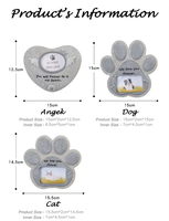 Pet Memorial Garden Stone Pintado a mano de alta calidad Pet Tombstones Amado Memorial Stones Grave Markers