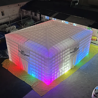 Grande tente gonflable blanche d'igloo de partie d'événement d'église