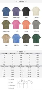 Camiseta Vintage de Alta Calidad 100% Algodón, Lavado Ácido, 275 Gsm, para Hombre, Personalizable, Estilo Vintage, Talla Grande - Product Image 4