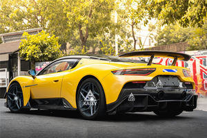 Alerón trasero de fibra de carbono estilo GT para <span class=keywords><strong>Maserati</strong></span> <span class=keywords><strong>MC20</strong></span> divisor de alerón de carbono seco difusor trasero - Product Image 6