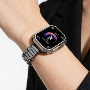 <span class=keywords><strong>Bracelet</strong></span> pour <span class=keywords><strong>Apple</strong></span> <span class=keywords><strong>Watch</strong></span>, <span class=keywords><strong>bracelet</strong></span> coloré irrégulier pour femmes, compatible avec iWatch 1-9, style minimaliste délicat et populaire - Product Image 5
