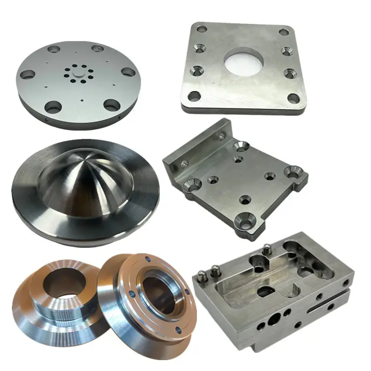 Personalizado precisão aço inoxidável alumínio titânio CNC usinagem fresagem torneamento peças fabricação serviço CNC usinagem peças