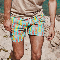 Short de bain d'été pour hommes recyclé personnalisé imprimé maillot de bain pour hommes maillots de bain de plage short de bain pour hommes