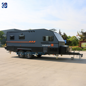 Caravane tout-terrain CAMPTRL conforme aux normes australiennes avec suspension indépendante et grille de protection contre les pierres pour le camping en milieu sauvage - Product Image 3